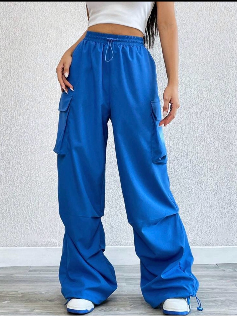 Shein parachute pants